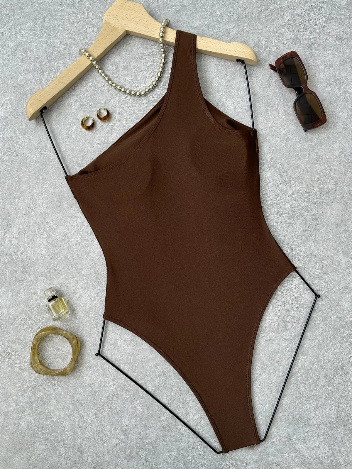 Tummy Control Cutout Swimsuit