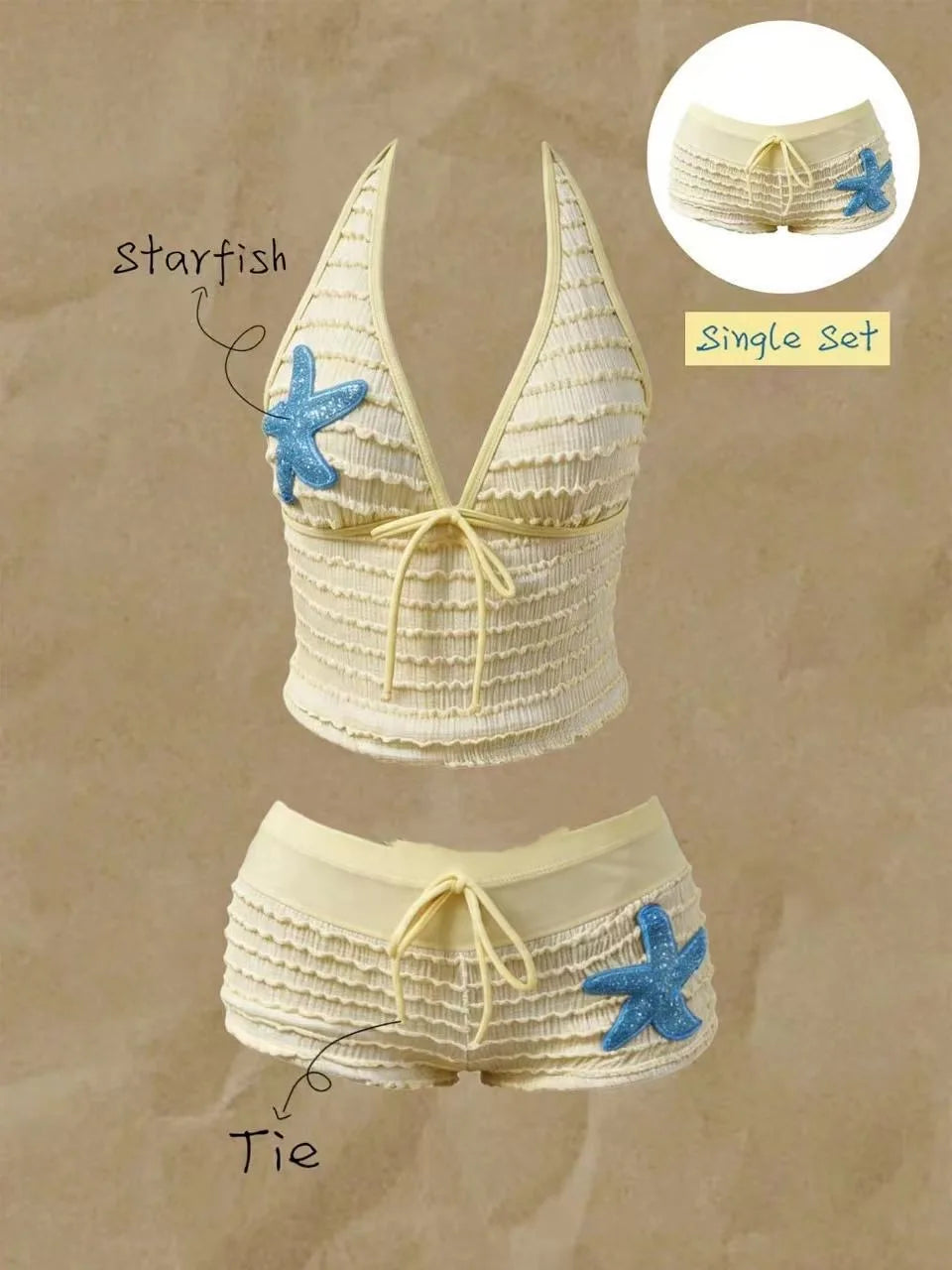 Polka Dot Halter Tankini Set
