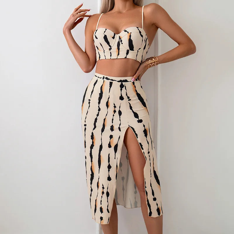 Push-Up Bikini Beach Dress Set